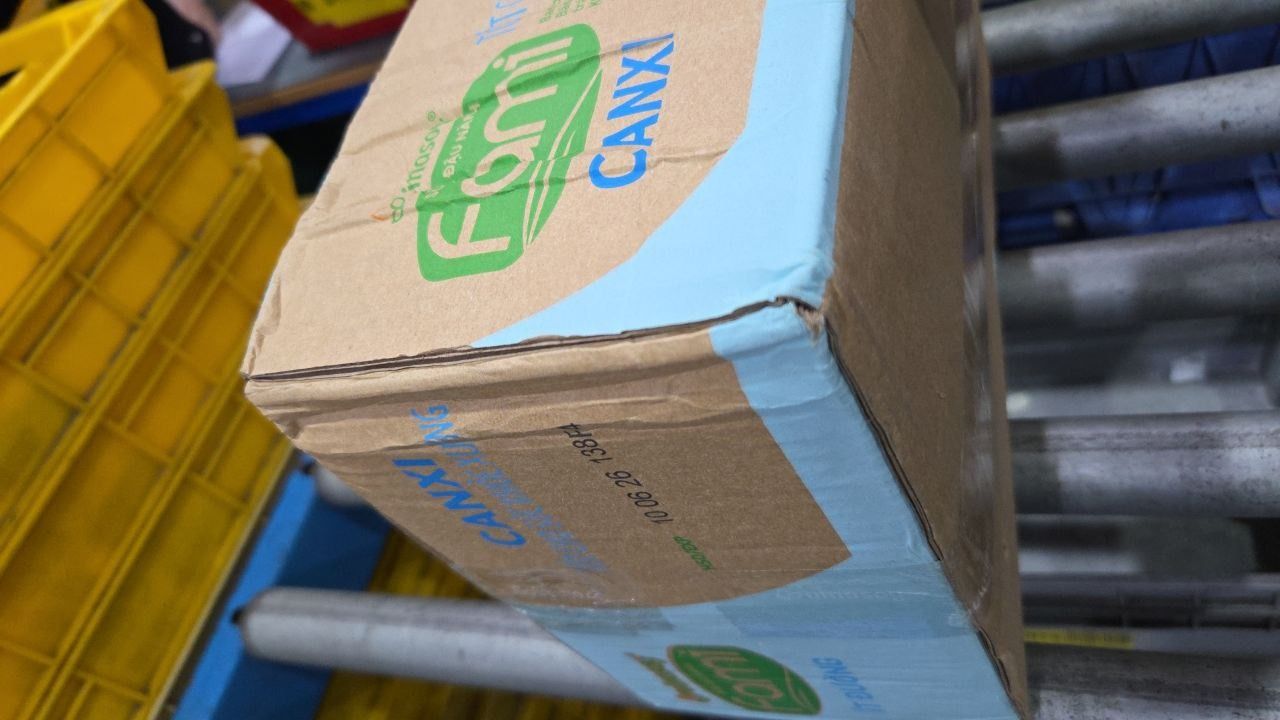 Thùng Sữa đậu nành Vinasoy Fami Canxi ít đường (200ml x 40 bịch)