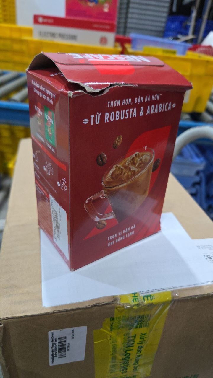 Cà phê hoà tan NESCAFÉ 3IN1 VỊ NGUYÊN BẢN - công thức cải tiến (hộp 20 gói x 16g )