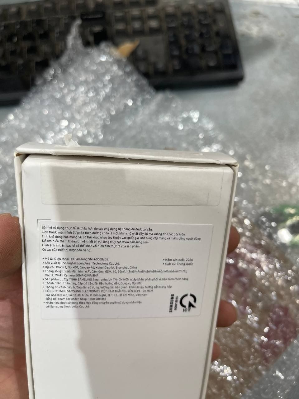 Điện thoại Samsung Galaxy A06 5G (4/128GB), Màn Hình Cực Đại HD+ 6.7”, 5G Kết nối cực nhanh - Hàng chính hãng - Xanh