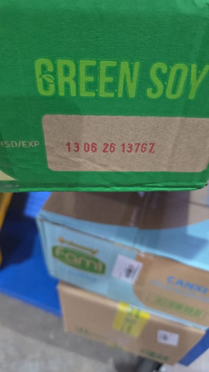 Thùng sữa đậu nành Vinasoy Fami Green soy rất ít đường (**) (36 hộp x 180ml)