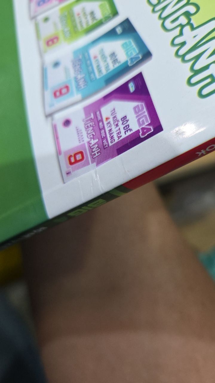 Sách Big 4 bộ đề tự kiểm tra 4 kỹ năng Nghe - Nói - Đọc - Viết tiếng Anh (cơ bản và nâng cao) lớp 8 tập 2 (Global)