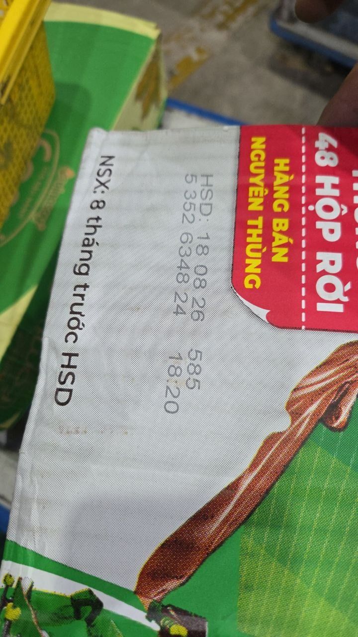 Thùng 48 Hộp Sữa Nestlé MILO Nước (180ml / Hộp) - không màng nhựa