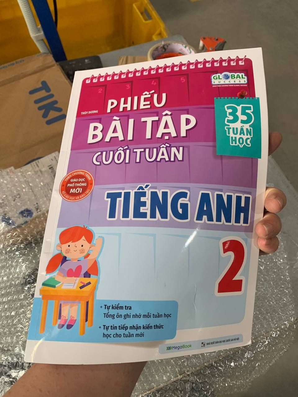 Phiếu bài tập cuối tuần Tiếng anh lớp 2 (Global)