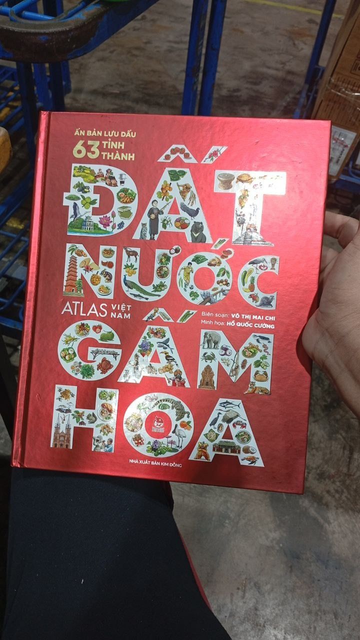 Đất Nước Gấm Hoa - Atlas Việt Nam - Tái Bản 2025