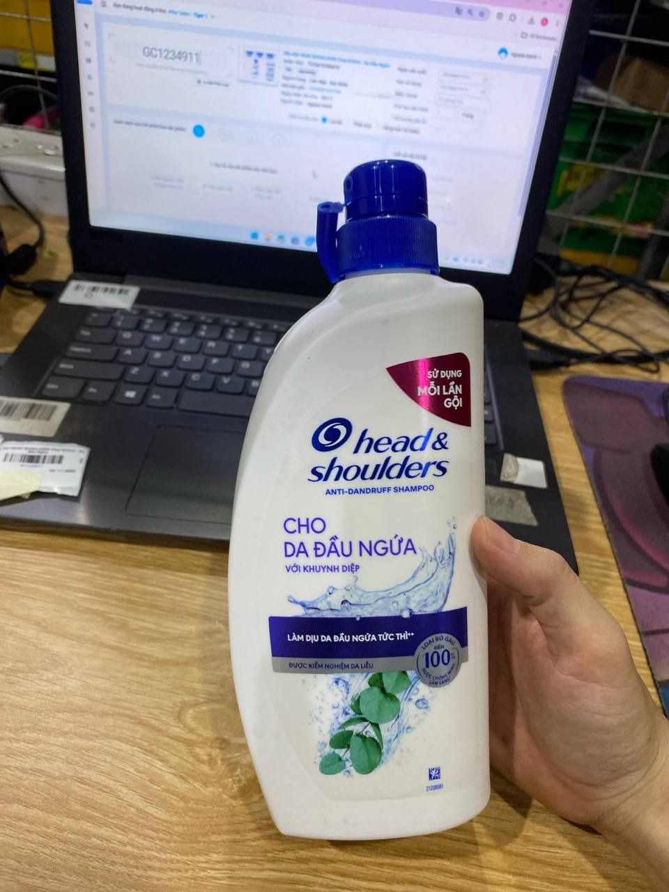 Dầu Gội HEAD   SHOULDERS Chai 625ml  - Da Đầu Ngứa