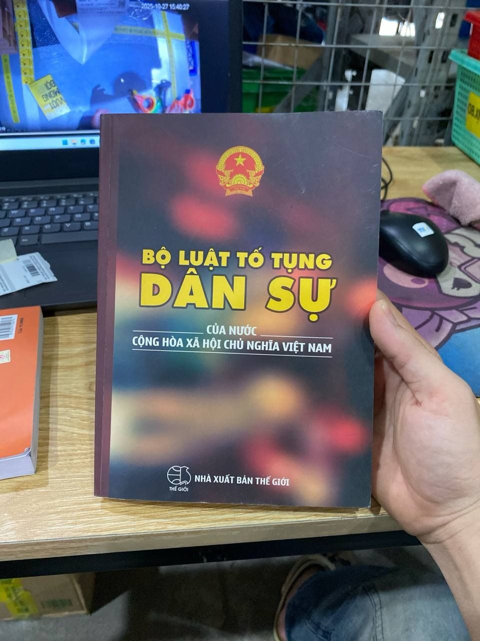 Combo Bộ Luật Tố Tụng Dân Sự Của Nước Cộng Hòa Xã Hội Chủ Nghĩa Việt Nam + Bộ Luật Dân Sự (Hiện Hành)