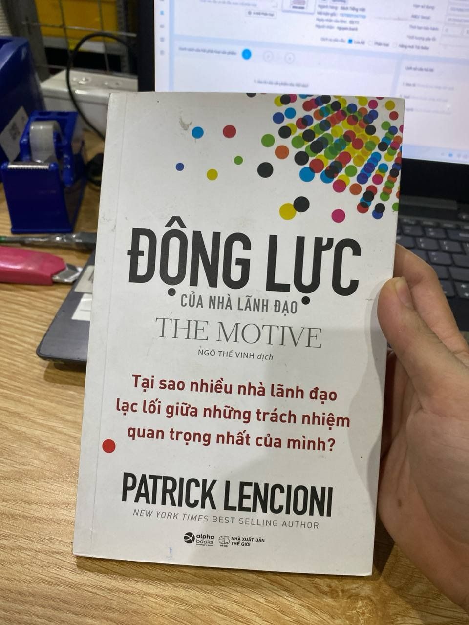 Sách Động Lực Của Nhà Lãnh Đạo (The Motive)