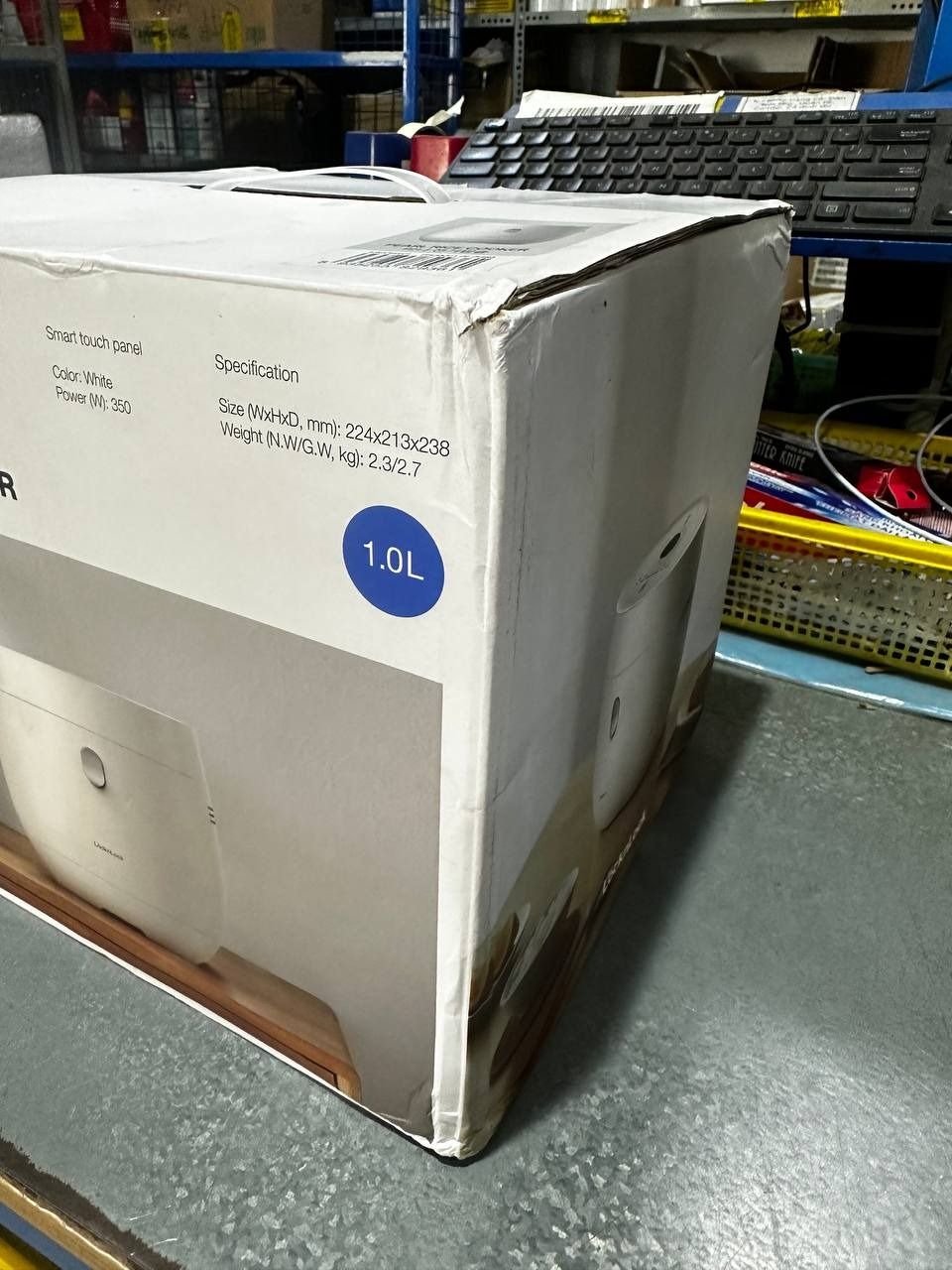 Nồi cơm điện tử Locknlock Pearl rice cooker EJR376WHT - 220-240V, 50-60Hz, 350W, Dung tích 1.0L- Màu trắng - Hàng chính hãng