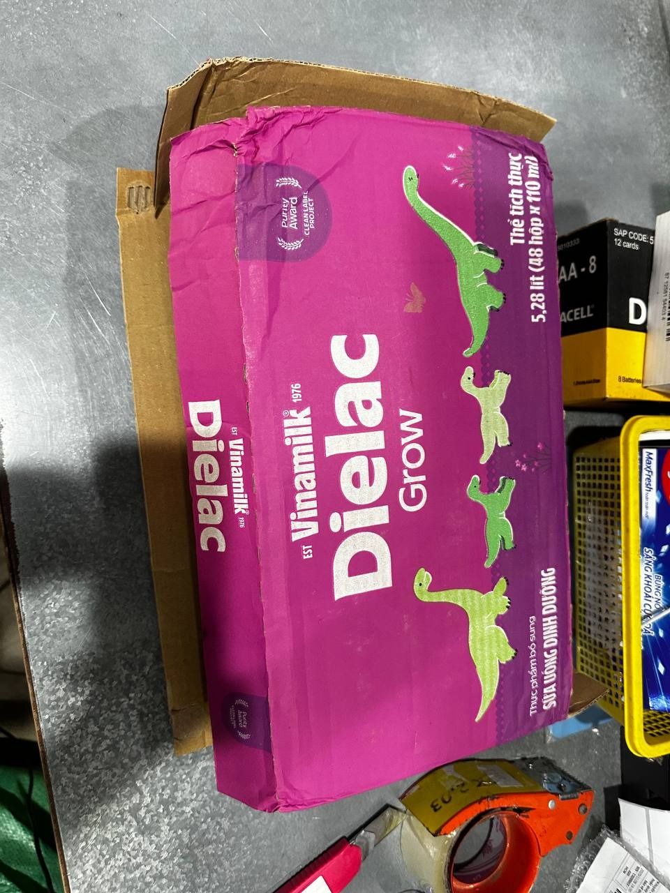 Thùng 48 Hộp Sữa Bột Pha Sẵn Vinamilk Dielac Grow 110ml