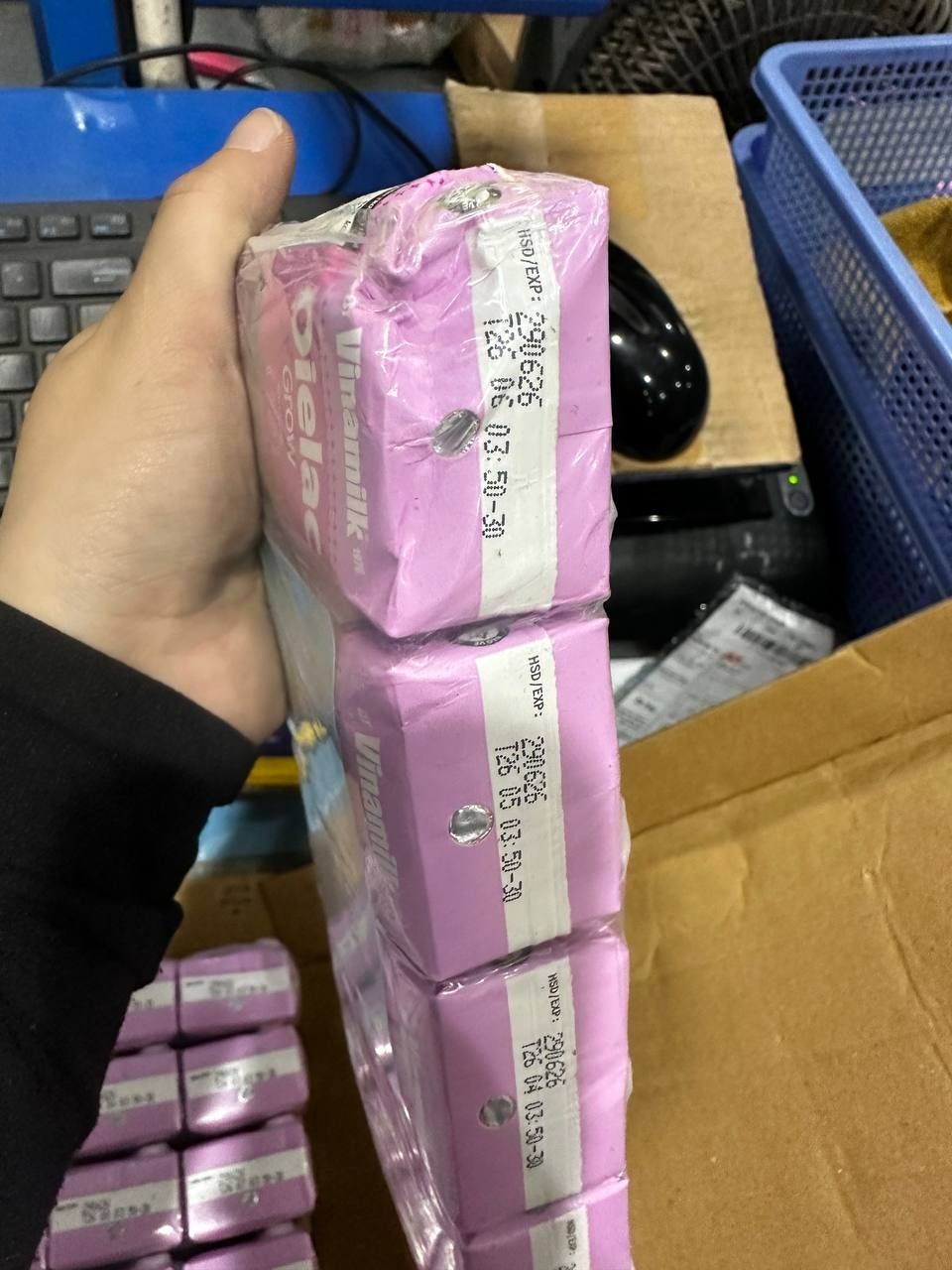 Thùng 48 Hộp Sữa Bột Pha Sẵn Vinamilk Dielac Grow 110ml