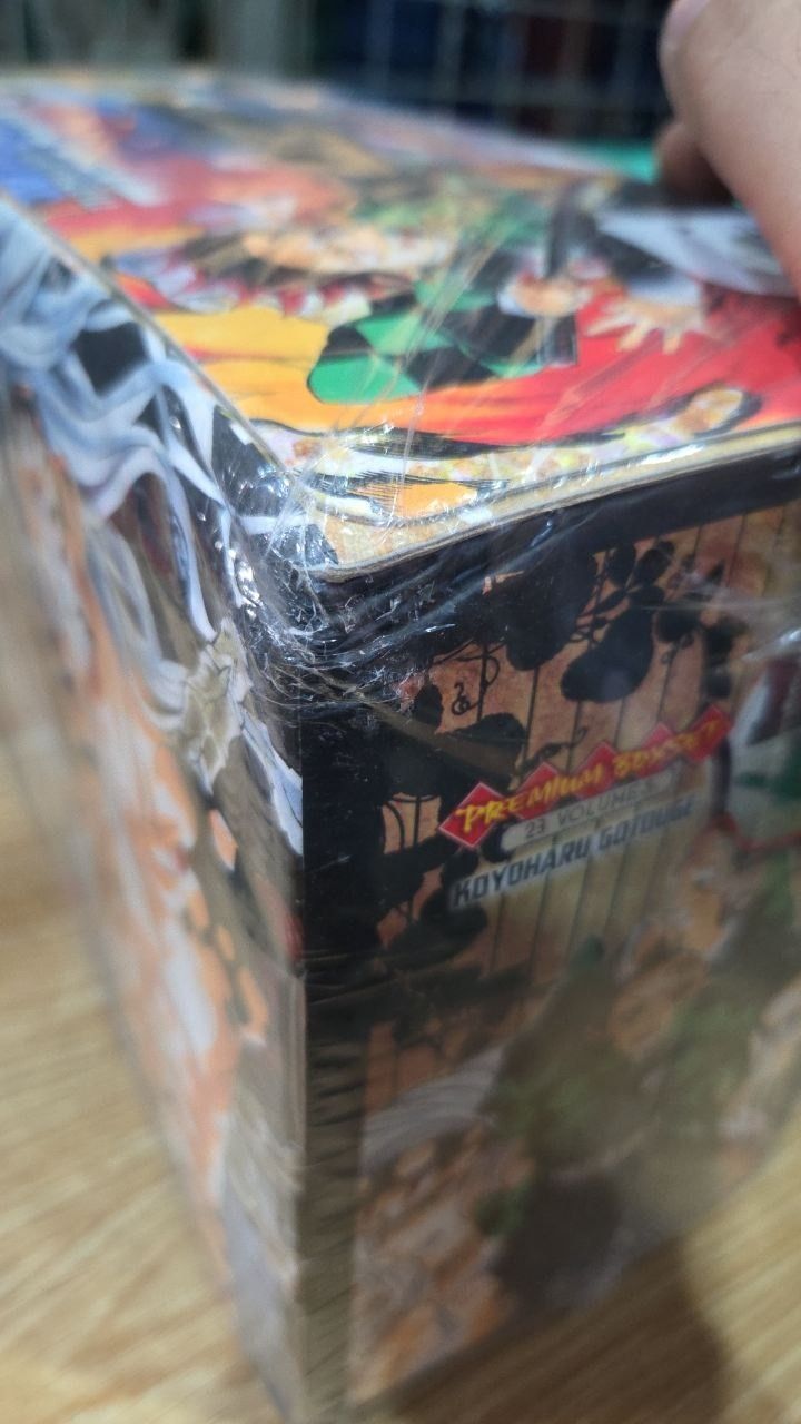 Premium Boxset Thanh Gươm Diệt Quỷ - Kimetsu No Yaiba (Hộp 23 Tập) - Bản Không Tặng Shikishi