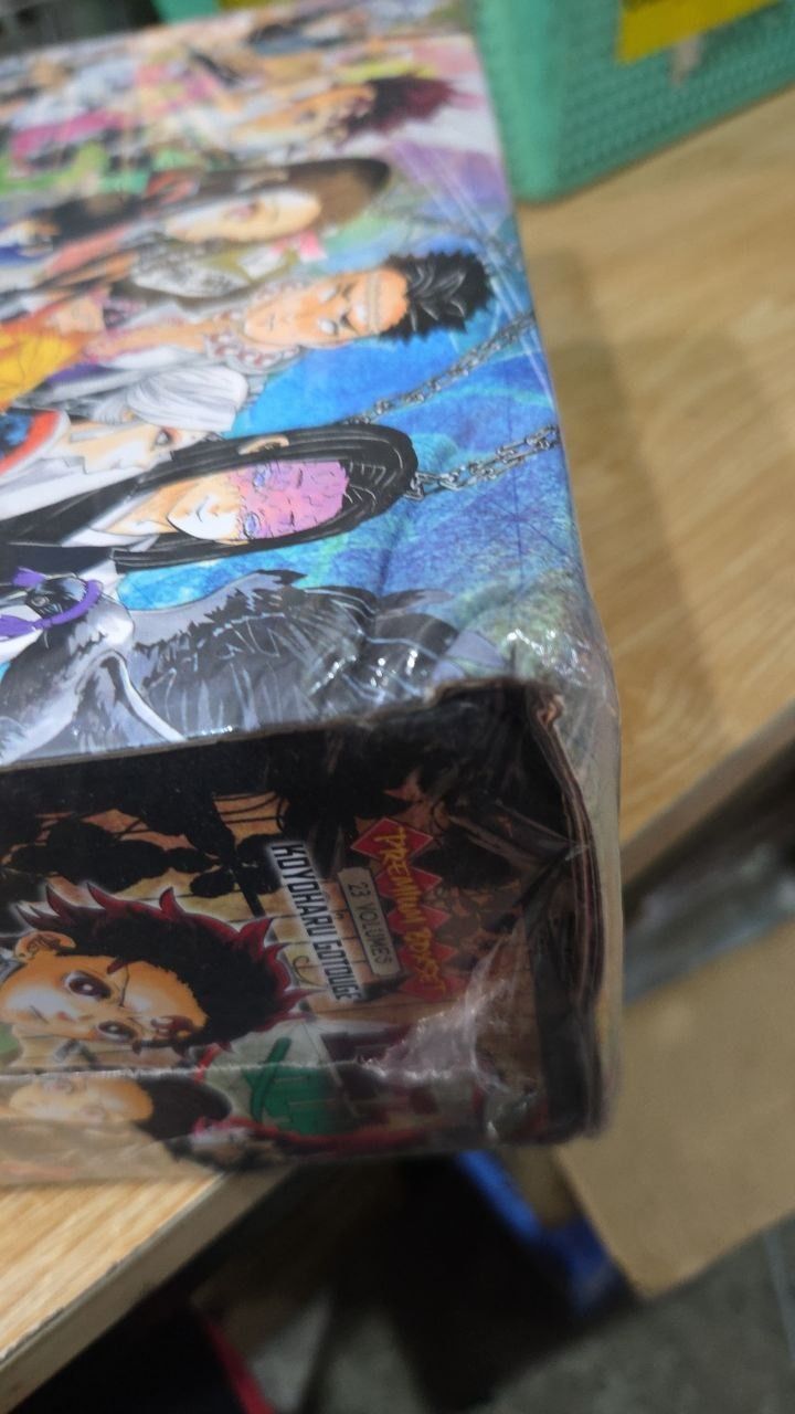 Premium Boxset Thanh Gươm Diệt Quỷ - Kimetsu No Yaiba (Hộp 23 Tập) - Bản Không Tặng Shikishi