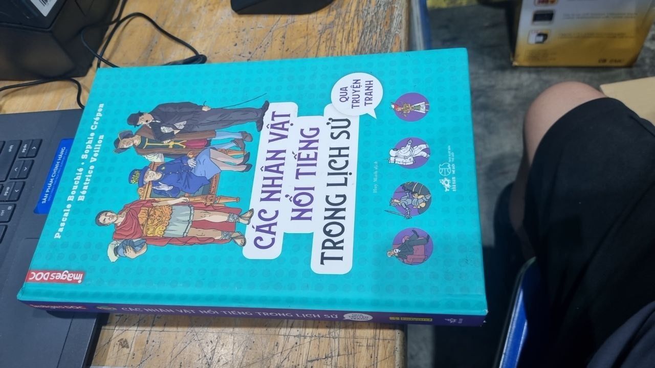 Các nhân vật nổi tiếng trong lịch sử qua truyện tranh