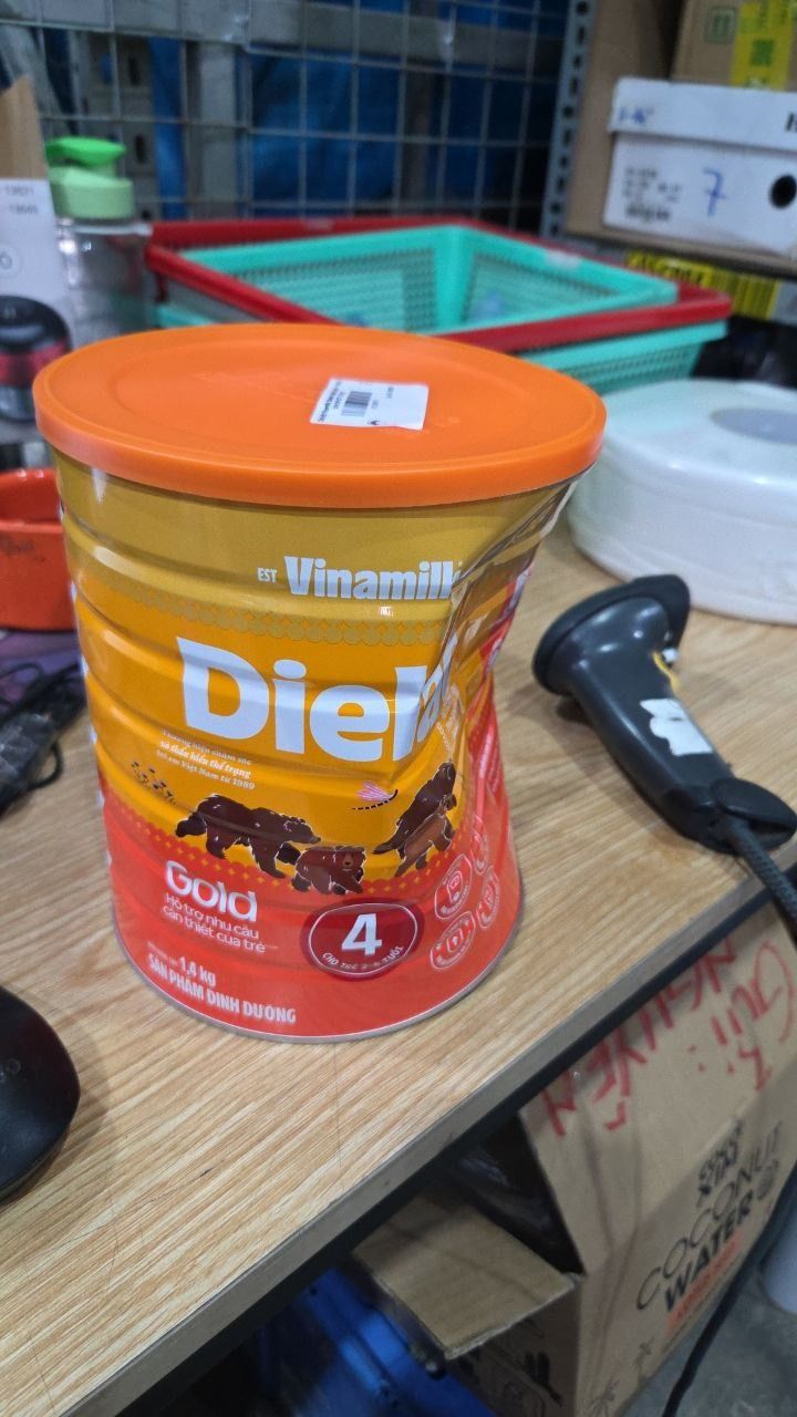 Sữa bột Vinamilk Dielac Alpha Gold 4 1400g (cho trẻ từ 2- 6 tuổi)
