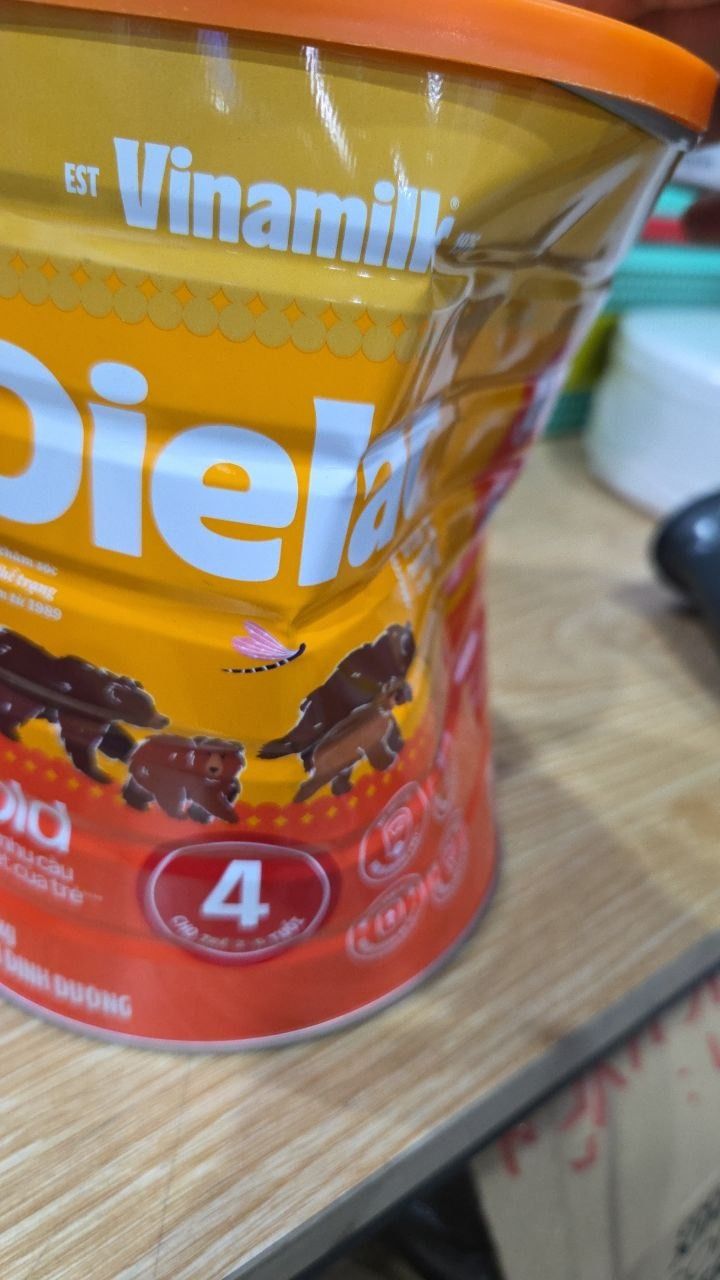 Sữa bột Vinamilk Dielac Alpha Gold 4 1400g (cho trẻ từ 2- 6 tuổi)