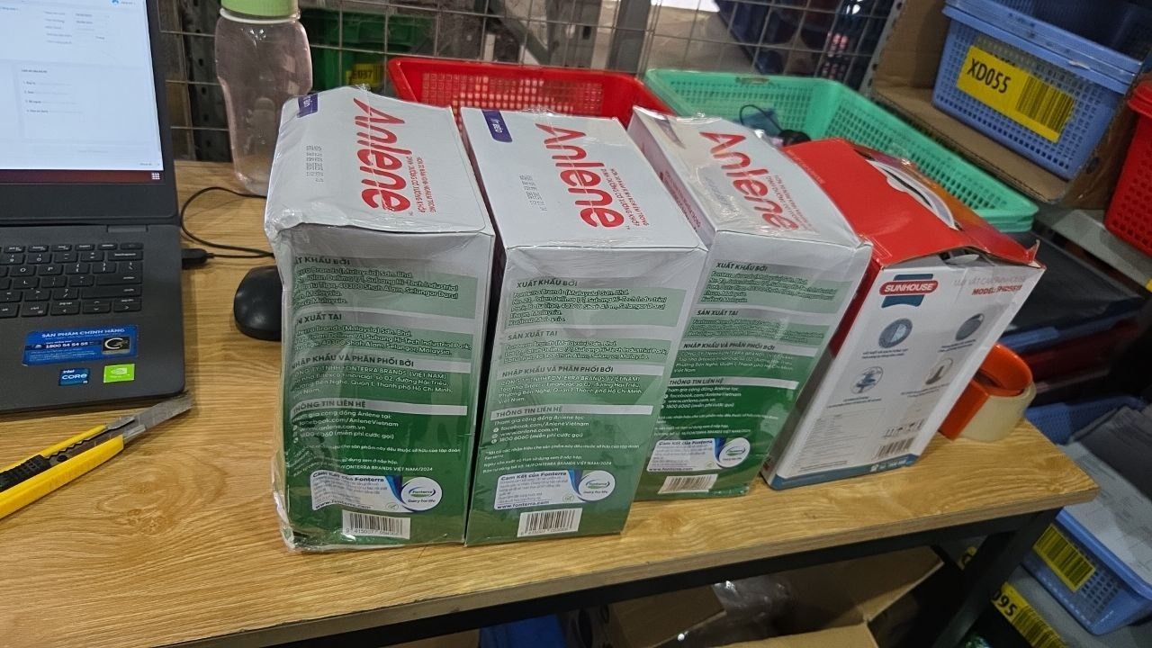 Combo 3 TPBS Anlene hương vani 1.2kg (trên 30 tuổi) tặng máy vắt cam