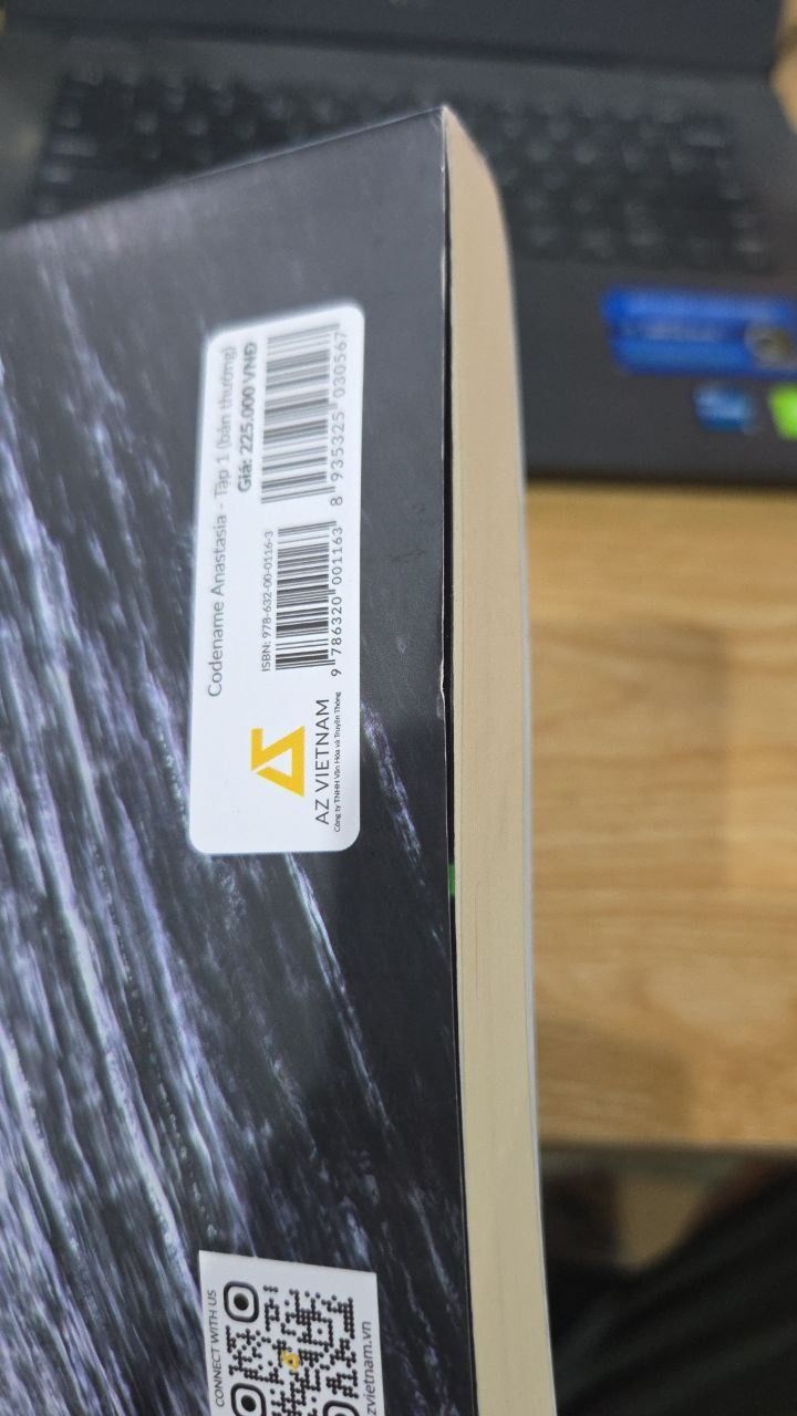 Sách Codename Anastasia – Mật Danh Anastasia – Tập 1 - Bản Thường