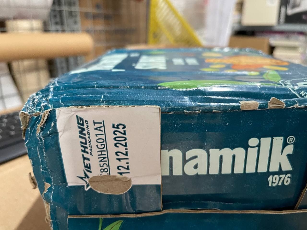 Thùng 24 hộp sữa hạt cao đạm Vinamilk ít đường 180ml