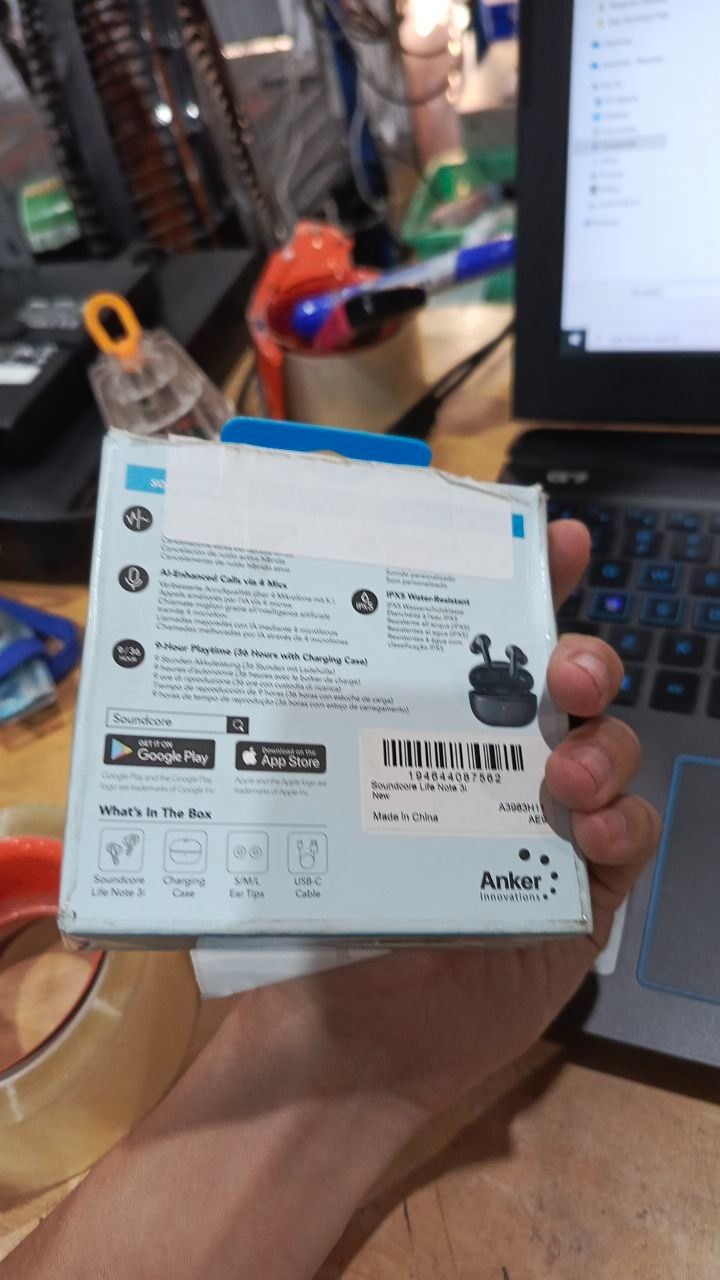 Tai Nghe Bluetooth ANKER Soundcore Life Note 3i A3983 - Hàng Chính Hãng - Black