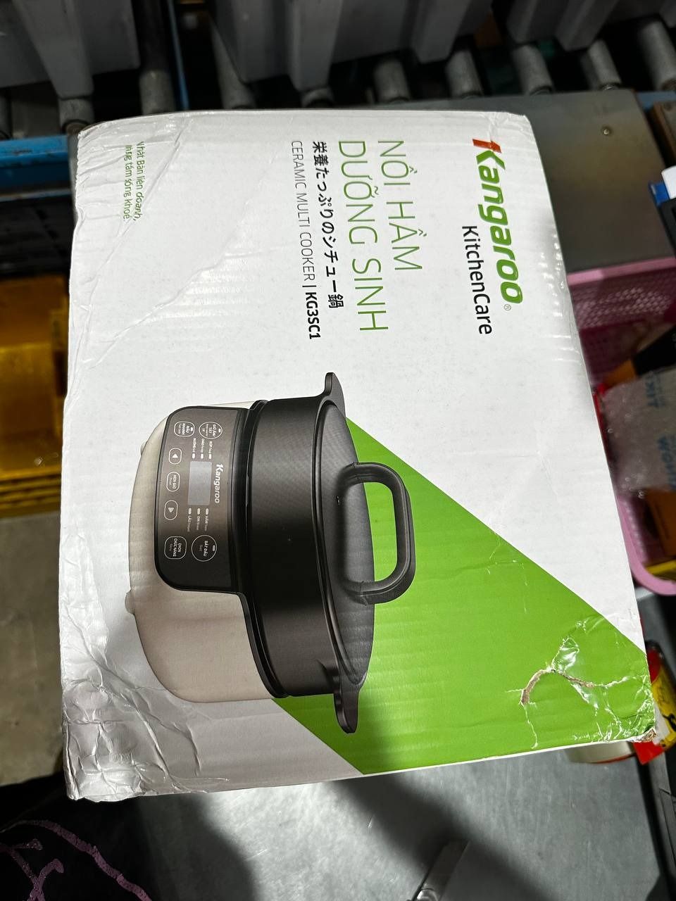 Nồi hầm dưỡng sinh Kangaroo KG3SC1 3 lít - Hàng chính hãng