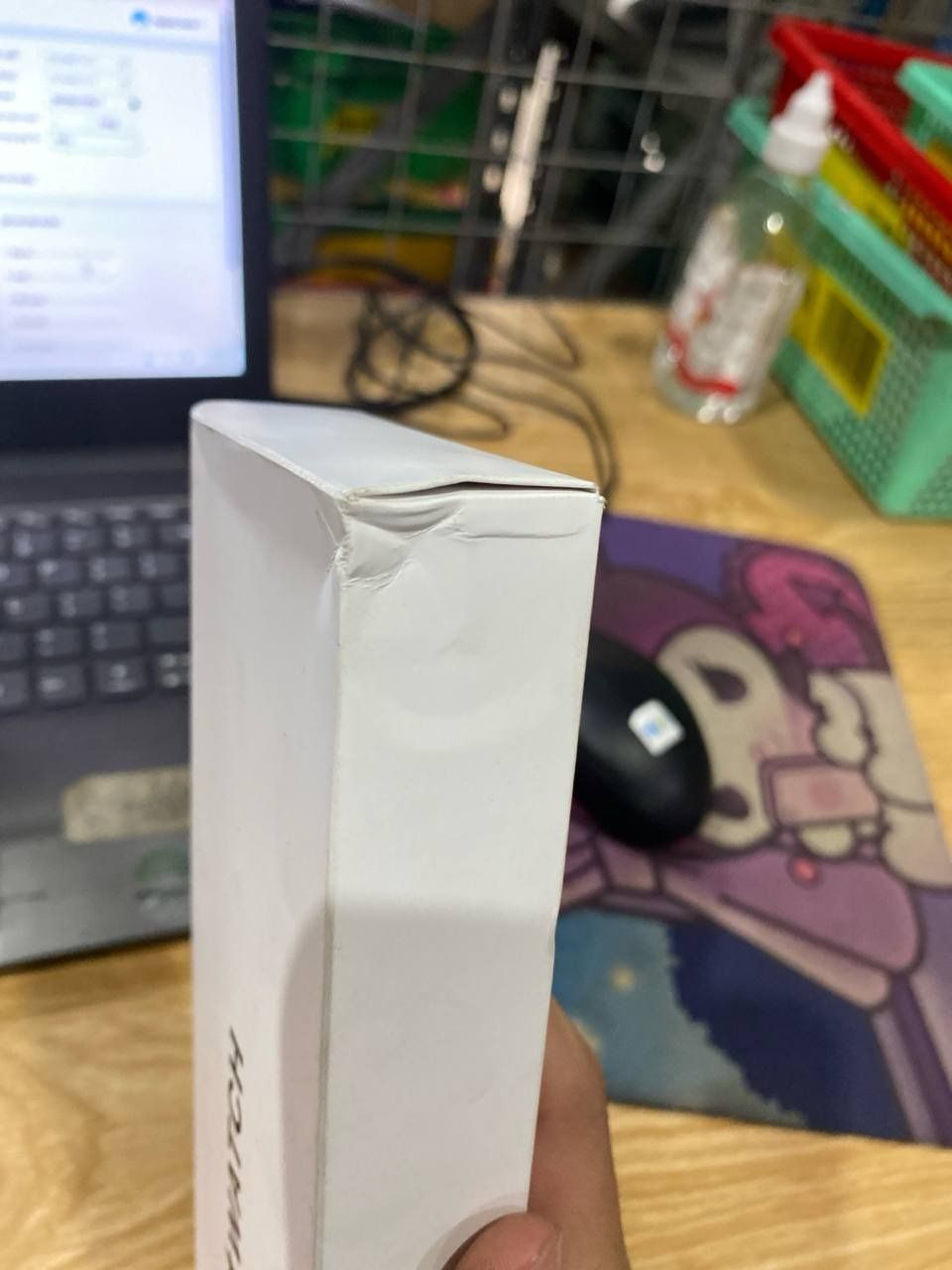 Apple Watch SE 3 2025 GPS (Viền nhôm, dây cao su) - Đêm xanh thẳm - Dây đen - Size S/M - 44mm