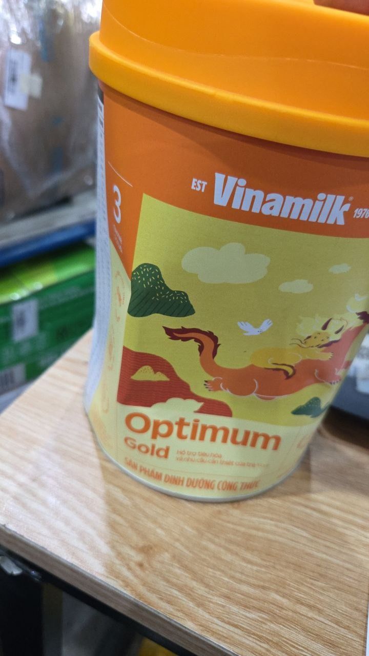 Sữa bột Vinamilk Optimum Gold Step 3 Hộp Thiếc 850g
