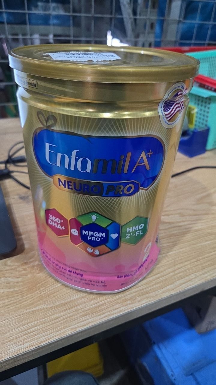 Sữa bột Enfamil A+ Neuropro 2 1.7kg với DHA giúp phát triển não bộ cho trẻ từ 6 –12 tháng tuổi