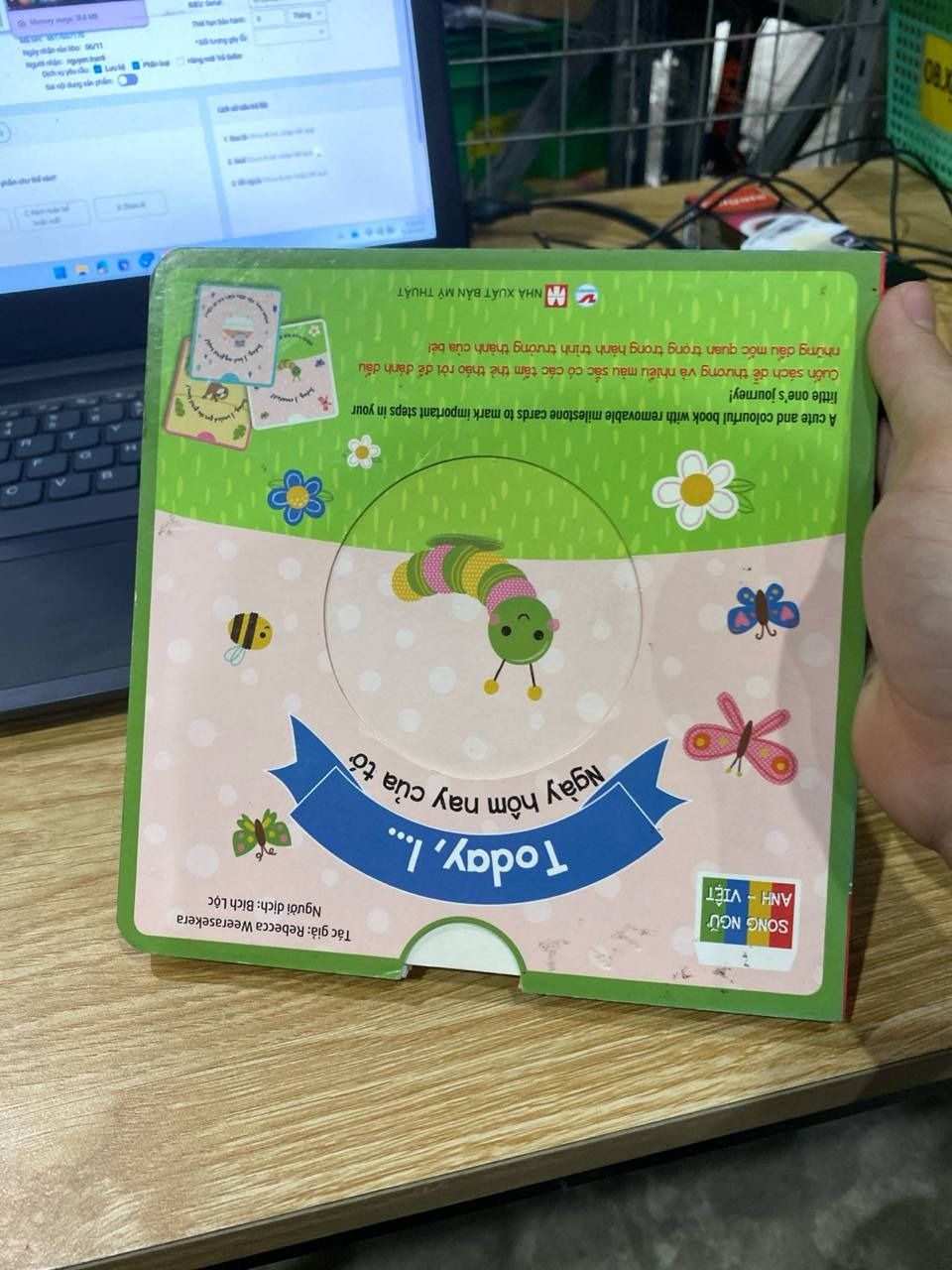 Sách Tương Tác - Today, I… - Ngày Hôm Nay Của Tớ (Song Ngữ Anh Việt)