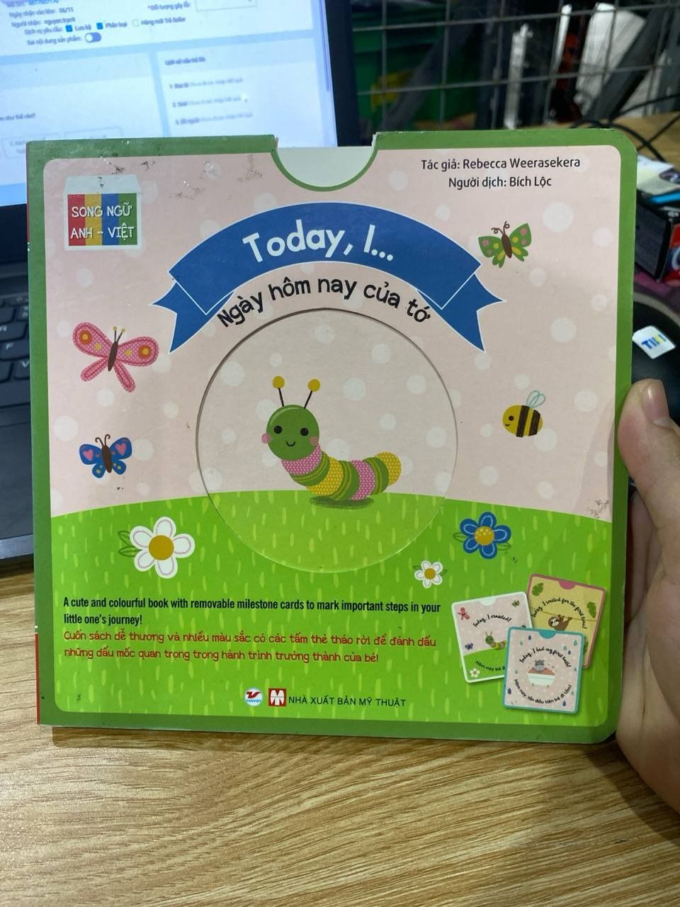 Sách Tương Tác - Today, I… - Ngày Hôm Nay Của Tớ (Song Ngữ Anh Việt)