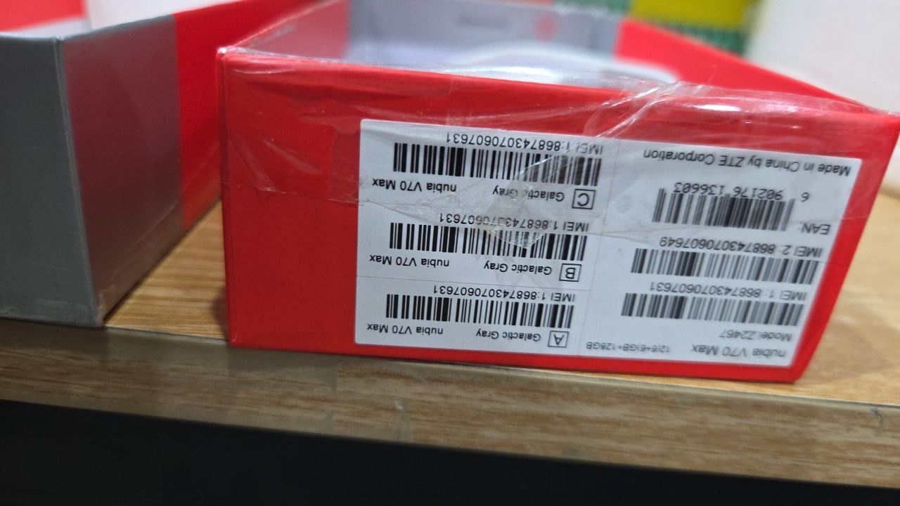 Điện thoại ZTE V70 MAX (6GB/128GB) - Hàng Chính Hãng - Xám