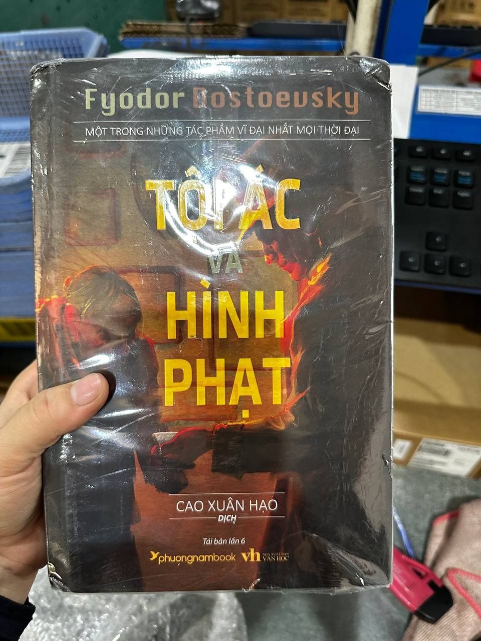 Sách TỘI ÁC VÀ HÌNH PHẠT - Tái bản - Bìa cứng