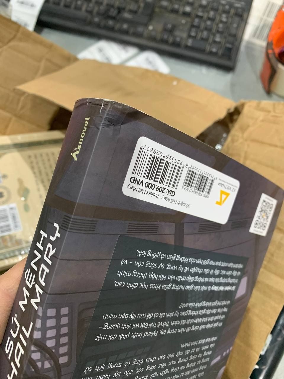 Sách Sứ Mệnh Hail Mary – Project Hail Mary