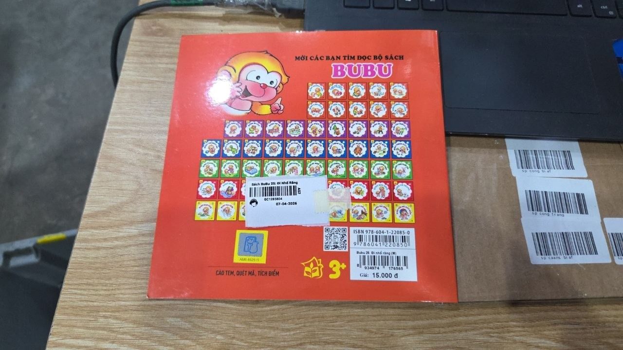 Sách BuBu 25: Đi Nhổ Răng