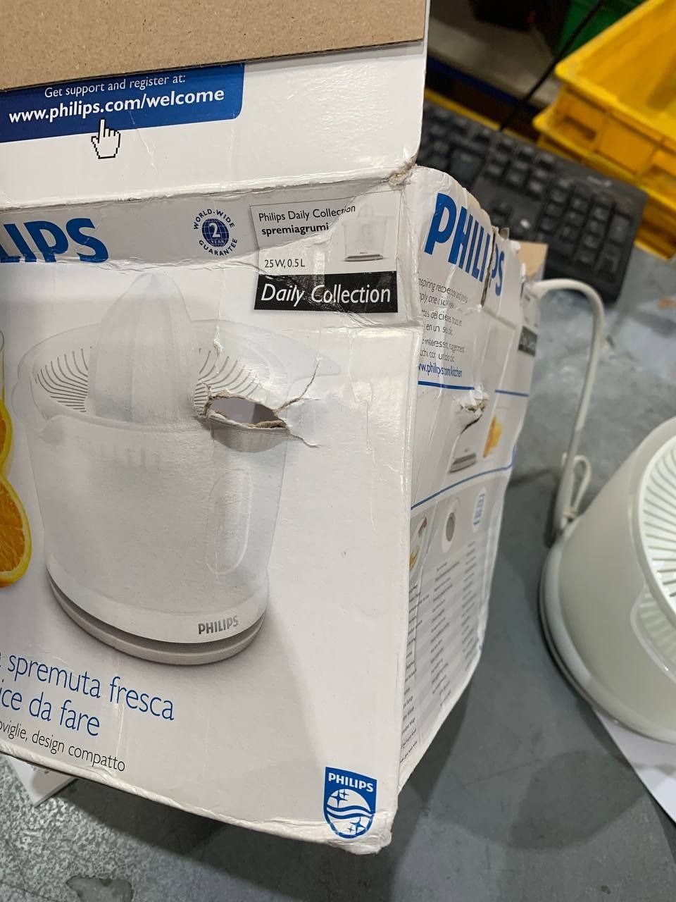 Máy Vắt Cam Philips HR2738/00 25W - Hàng chính hãng