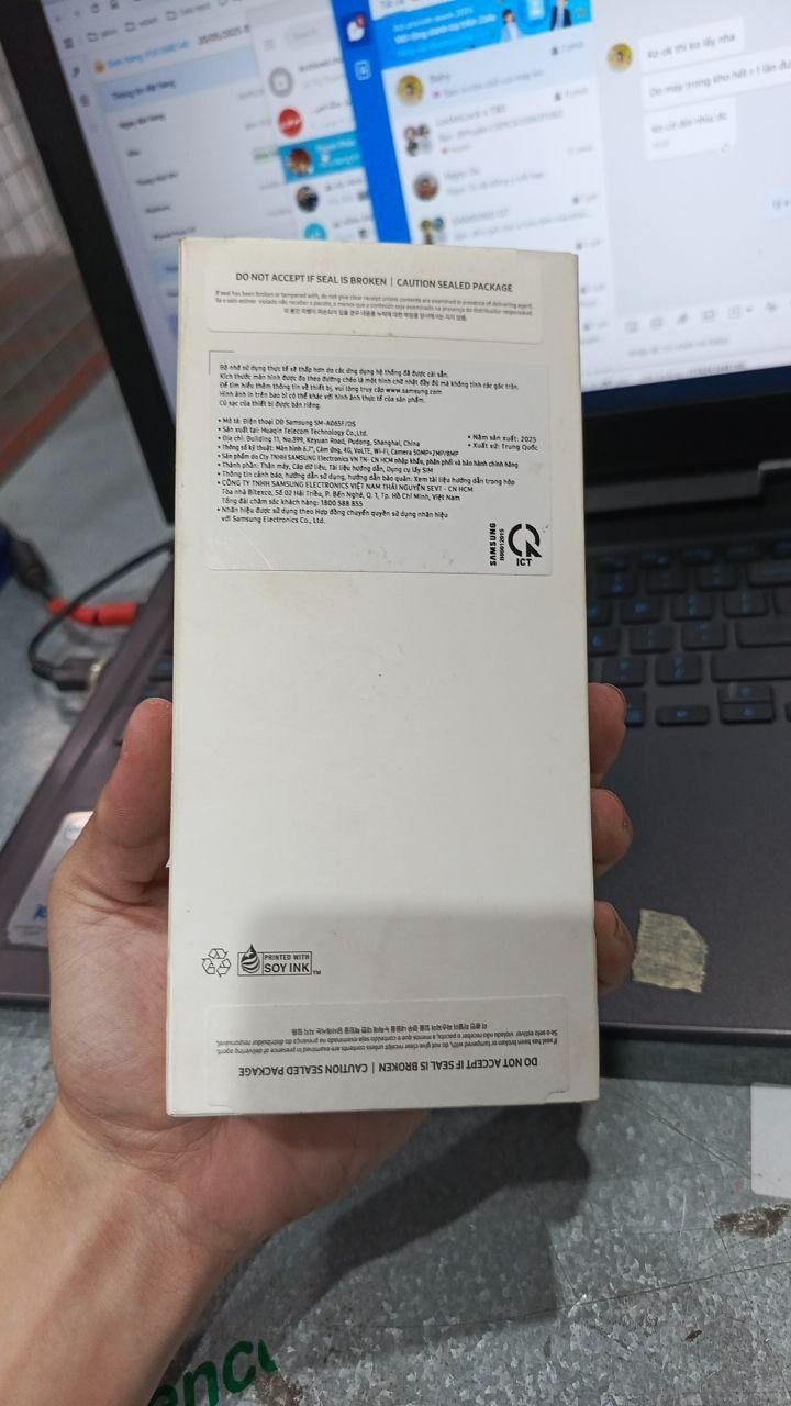 Điện Thoại Samsung Galaxy A06 - Đã kích hoạt bảo hành điện tử - Hàng Chính Hãng - Xanh Băng - (4GB/64GB)