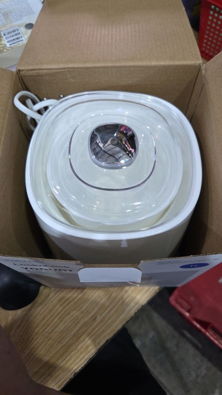 Máy Làm Sữa Chua Lock&Lock EJY110SLV (1000ml) - Hàng chính hãng