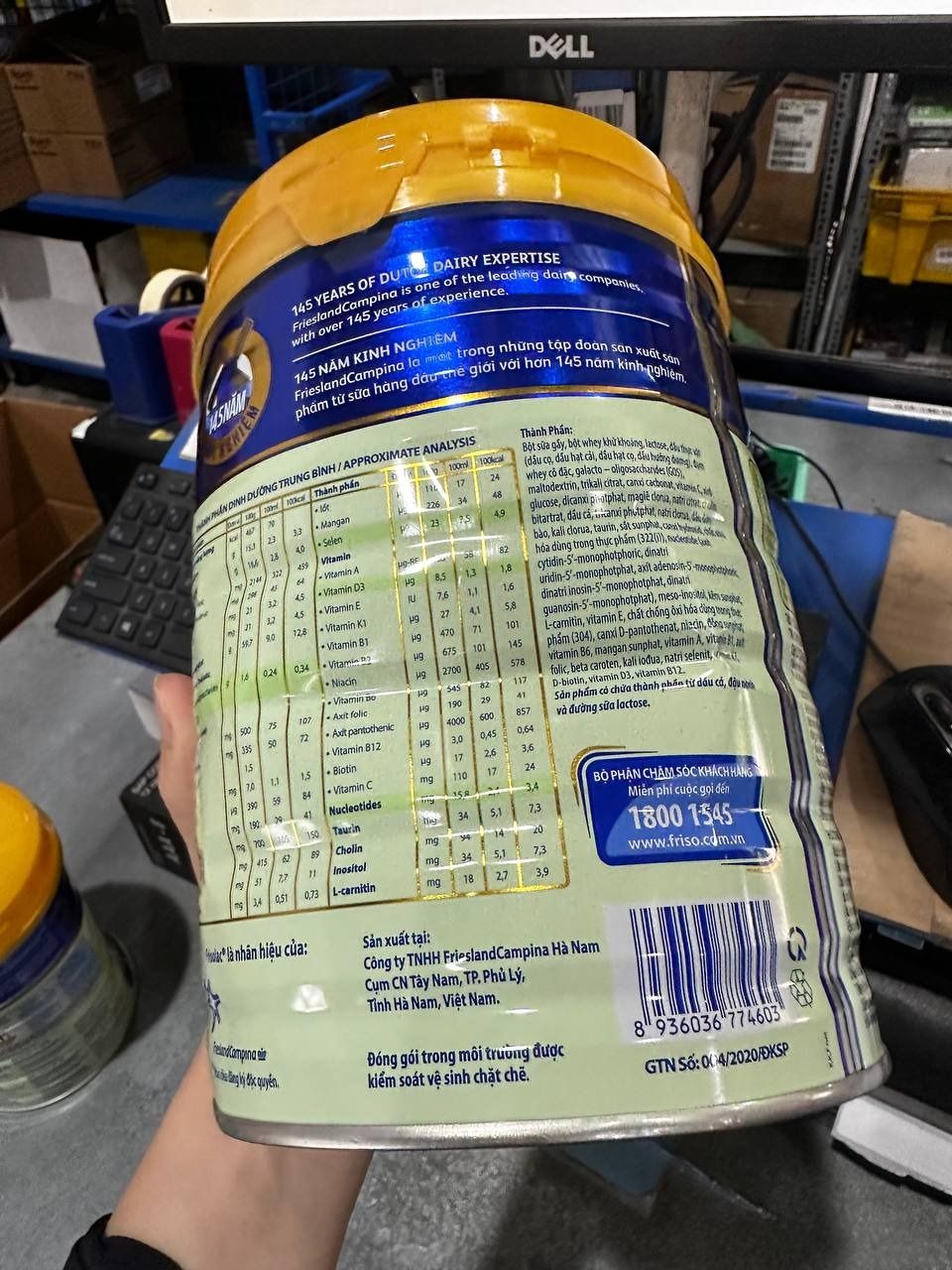 Sữa Bột Frisolac Gold 2 850g Dành Cho Trẻ Từ 6 - 12 Tháng Tuổi