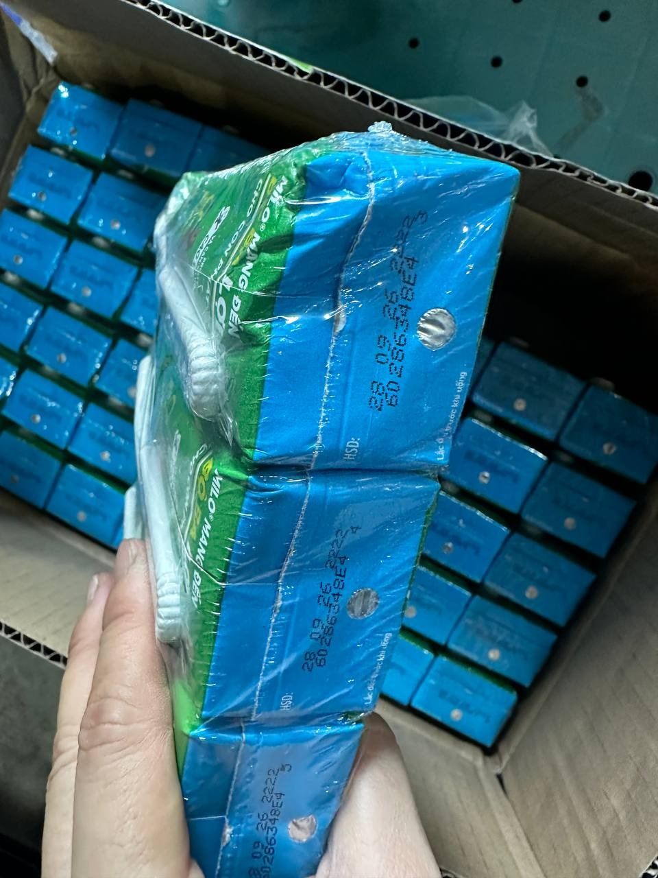 [TẶNG GỐI] Thùng 48 Hộp Sữa Nestlé Milo Ít Đường (180ml/ Hộp)