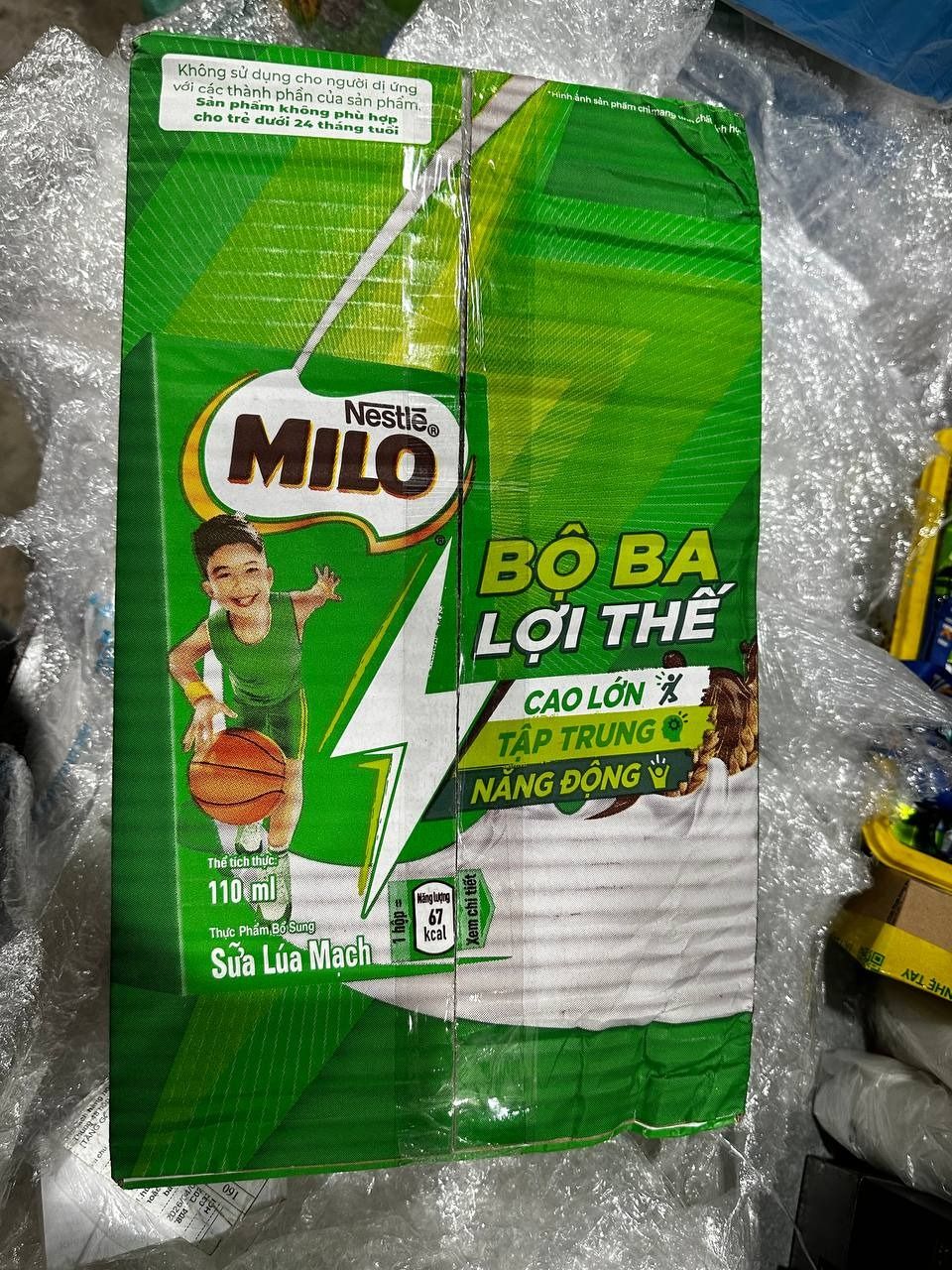 Thùng 48 hộp sữa lúa mạch MILO 110ml (48x110ml)