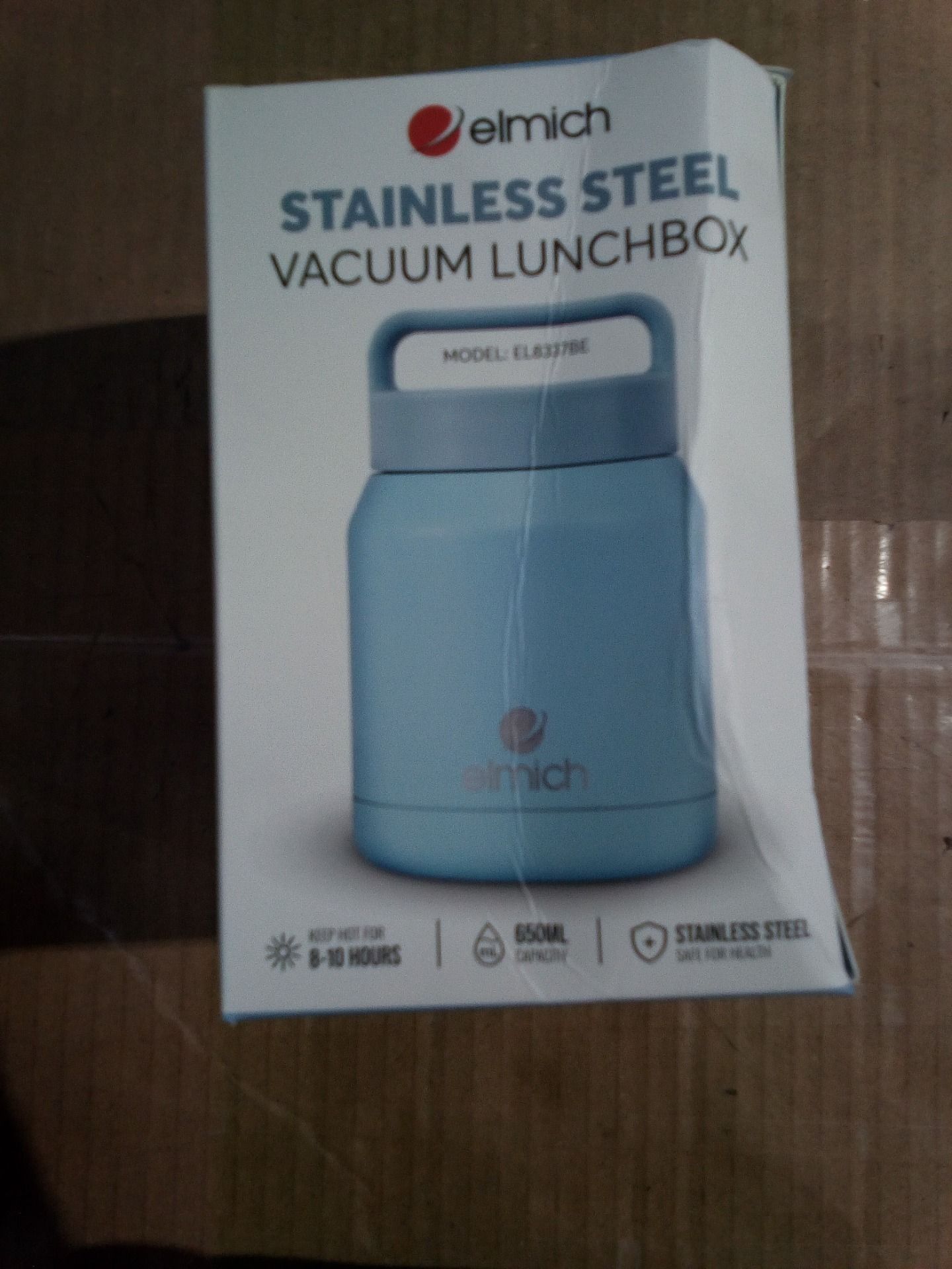 [LIVE] Bình đựng thức ăn giữ nhiệt inox 304 Elmich EL8337 dung tích 650ml