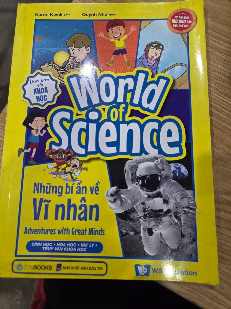 Sách World Of Science - Những Bí Ẩn Về Vĩ Nhân