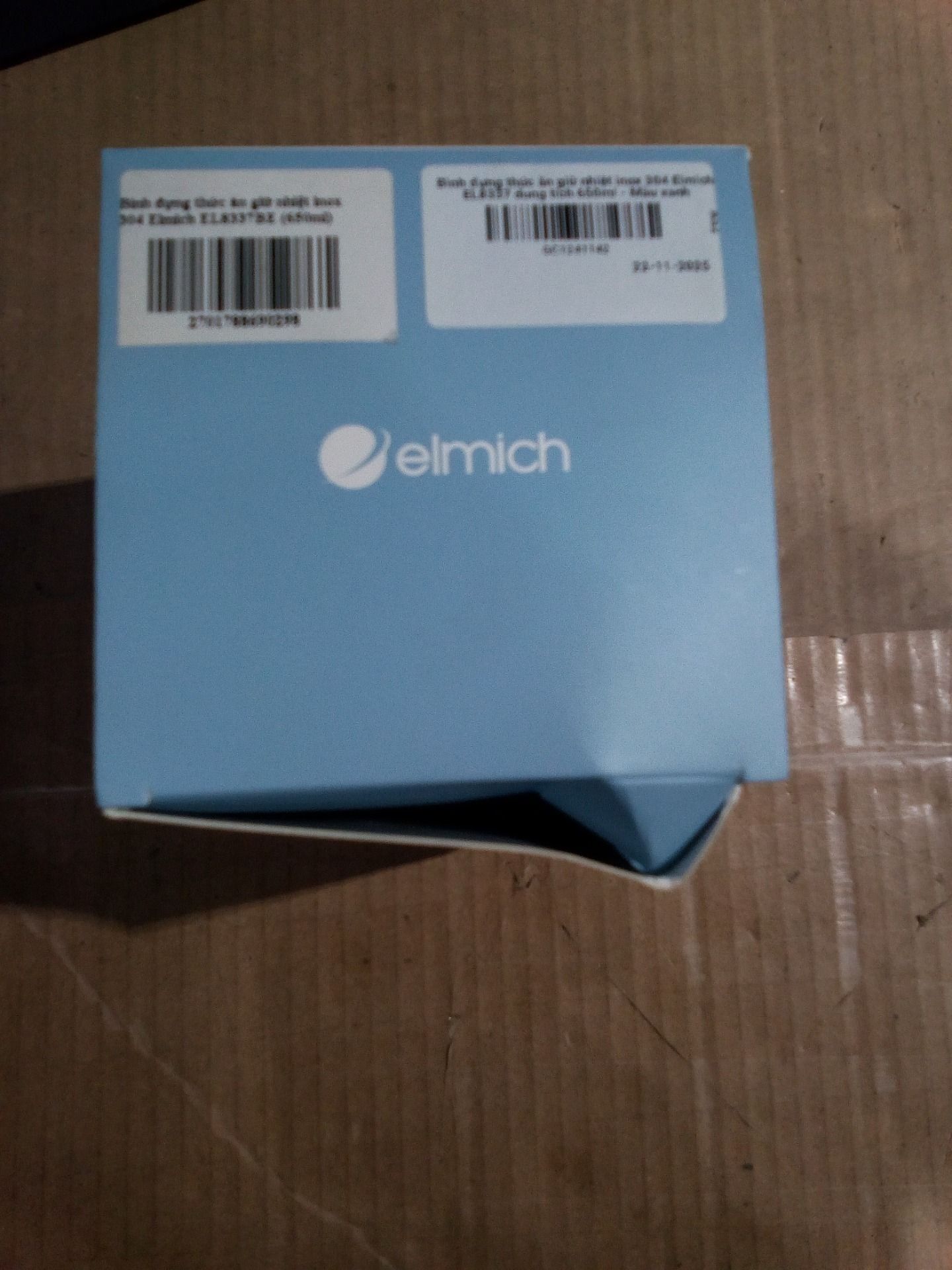 [LIVE] Bình đựng thức ăn giữ nhiệt inox 304 Elmich EL8337 dung tích 650ml