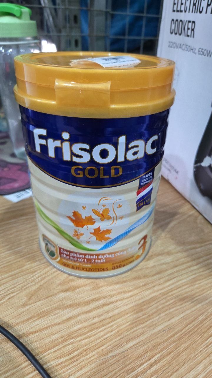 Sữa Bột Frisolac Gold 3 850g (Dành Cho Trẻ Từ 1 - 2 Tuổi)