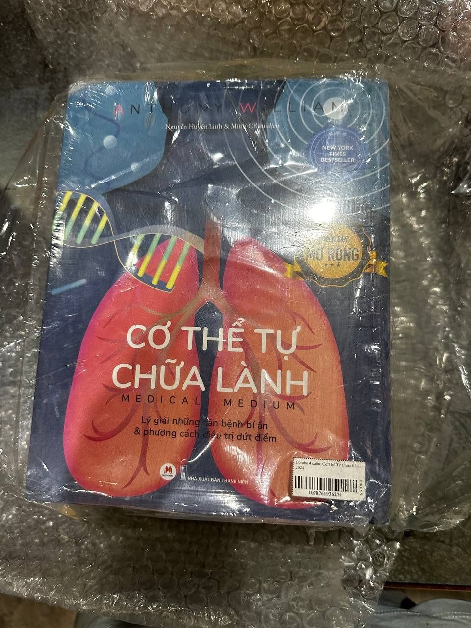 Combo 4 cuốn: Cơ Thể Tự Chữa Lành - Cuốn 1 mở rộng/Thực Phẩm Thay Đổi Cuộc Sống/Giải Cứu Gan/Nước Ép Cần Tây