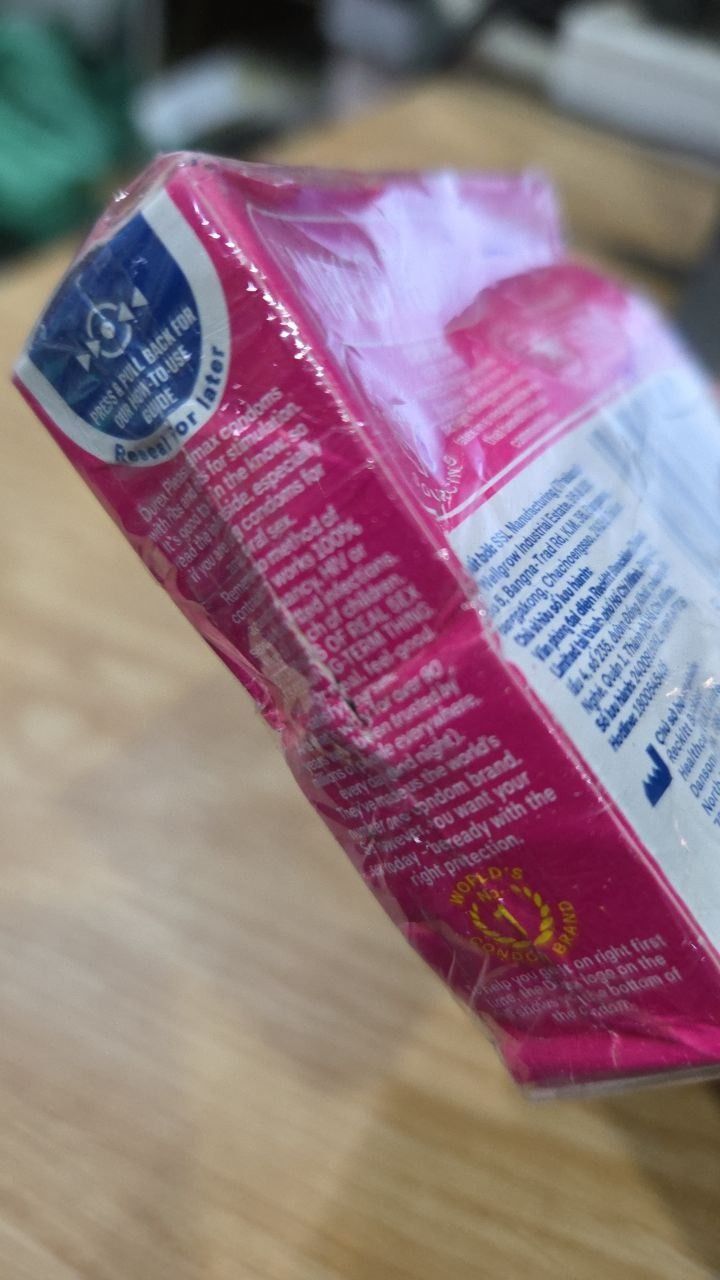 Bao cao su Durex Pleasuremax Hộp 3 Bao