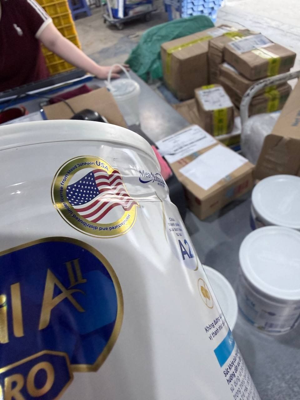 Bộ 6 lon sữa bột Enfamil A2 Neuropro 2 giúp dễ tiêu hóa, hấp thu cho trẻ từ 6-12 tháng tuổi– 800g/lon