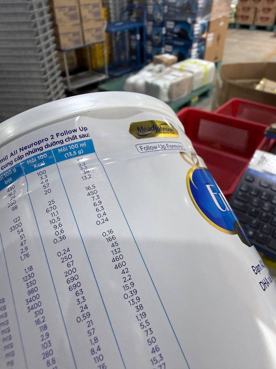 Bộ 6 lon sữa bột Enfamil A2 Neuropro 2 giúp dễ tiêu hóa, hấp thu cho trẻ từ 6-12 tháng tuổi– 800g/lon