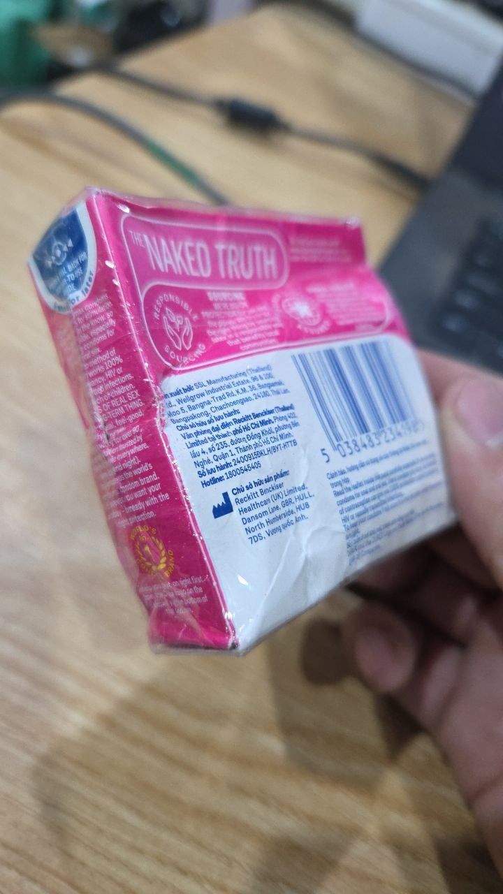 Bao cao su Durex Pleasuremax Hộp 3 Bao