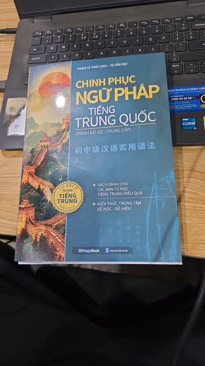 Sách Chinh phục ngữ pháp tiếng Trung Quốc (trình độ sơ - trung cấp)