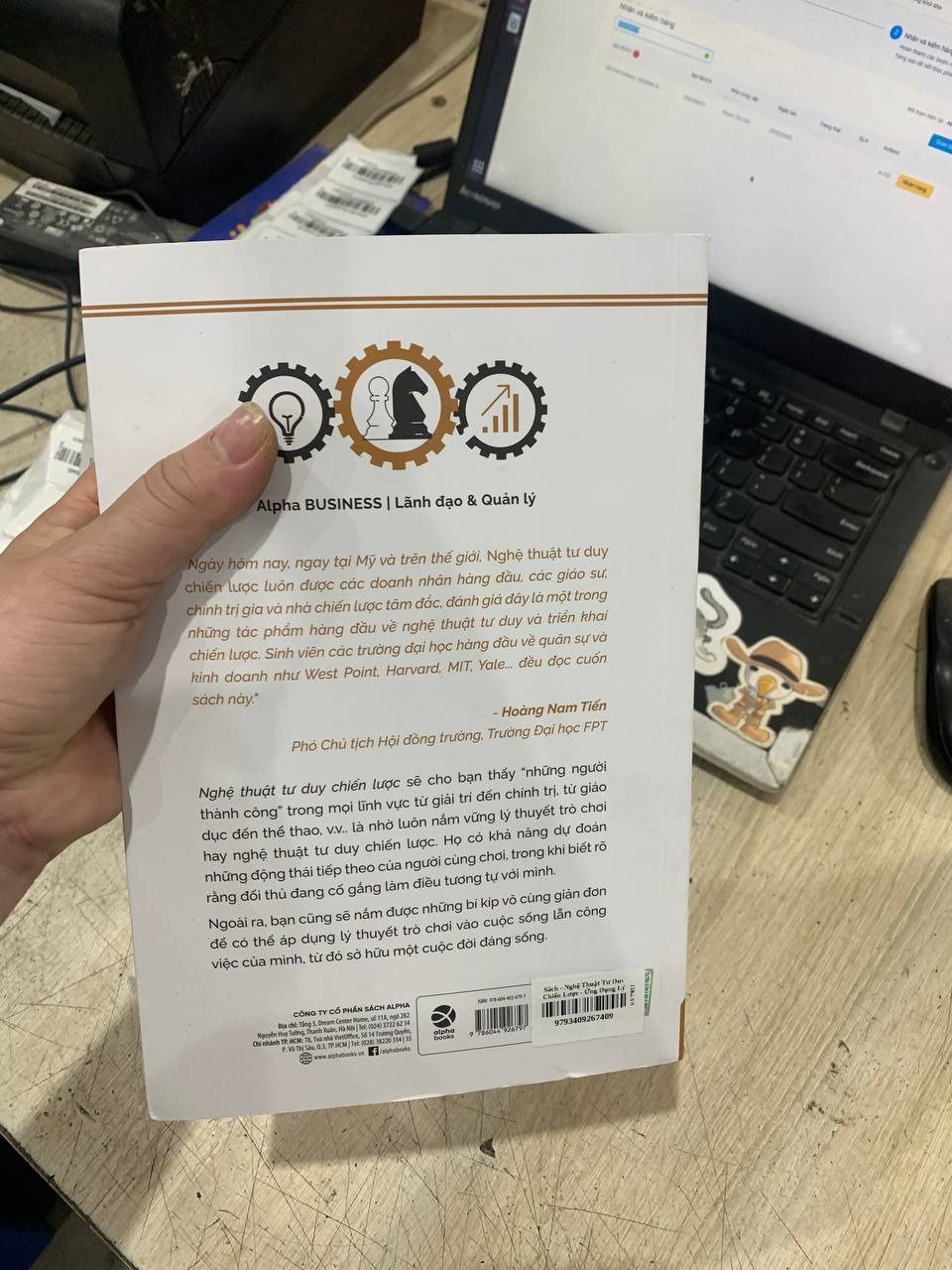 Sách - Nghệ Thuật Tư Duy Chiến Lược - Ứng Dụng Lý Thuyết Trò Chơi Trong Công Việc Và Cuộc Sống